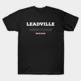 Leadville Colorado USA Vintage T-Shirt